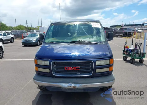 2001 GMC Savana Standard z USA, uszkodzony, nr VIN 1GJHG39R611117801